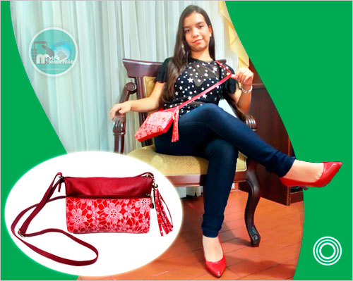 Bolso Manos Libres Red Puro Cuero®